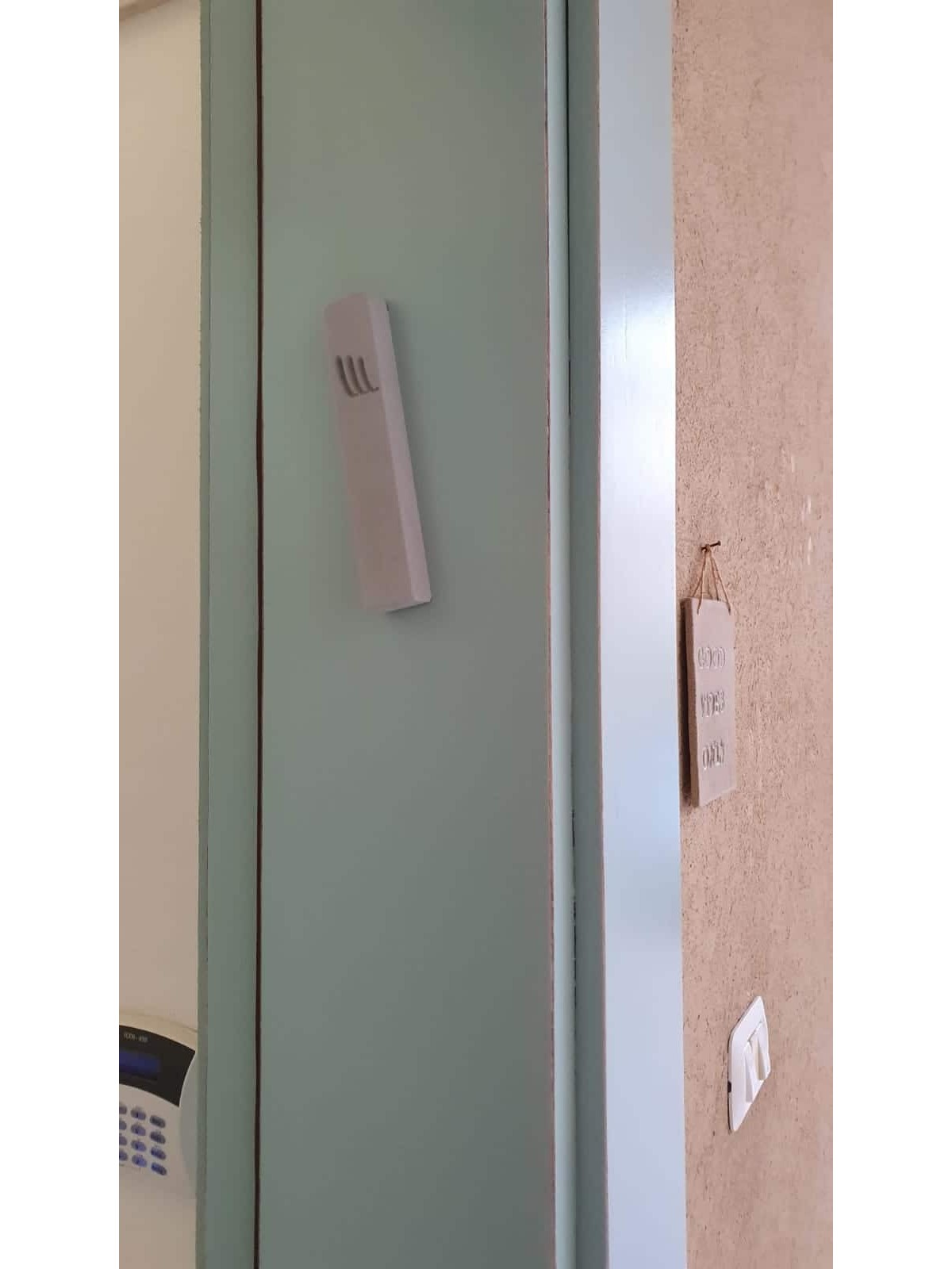 מארז מזוזות צמנט מינימליסטי ייחודי, מזוזות גדולות, יהודי ישראלי